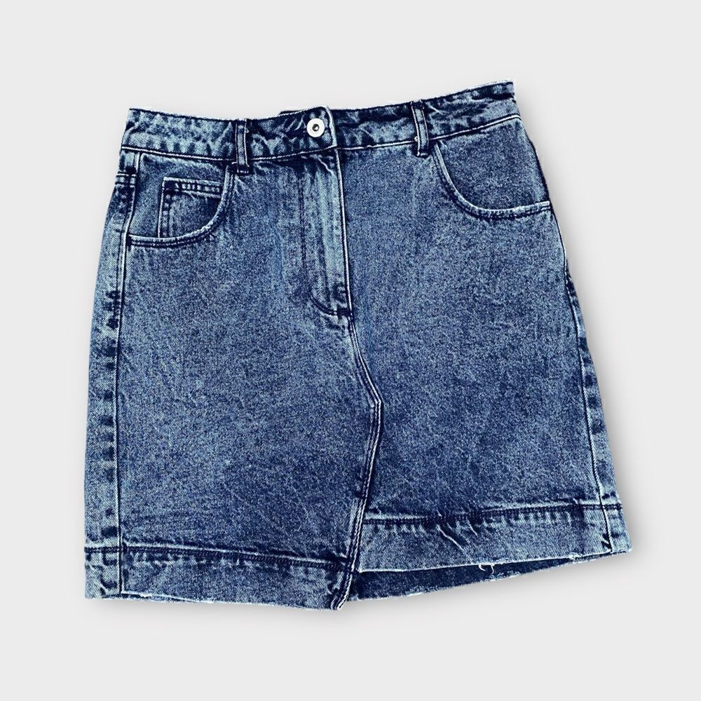 ASOS Denim Mini Skirt Size 6
